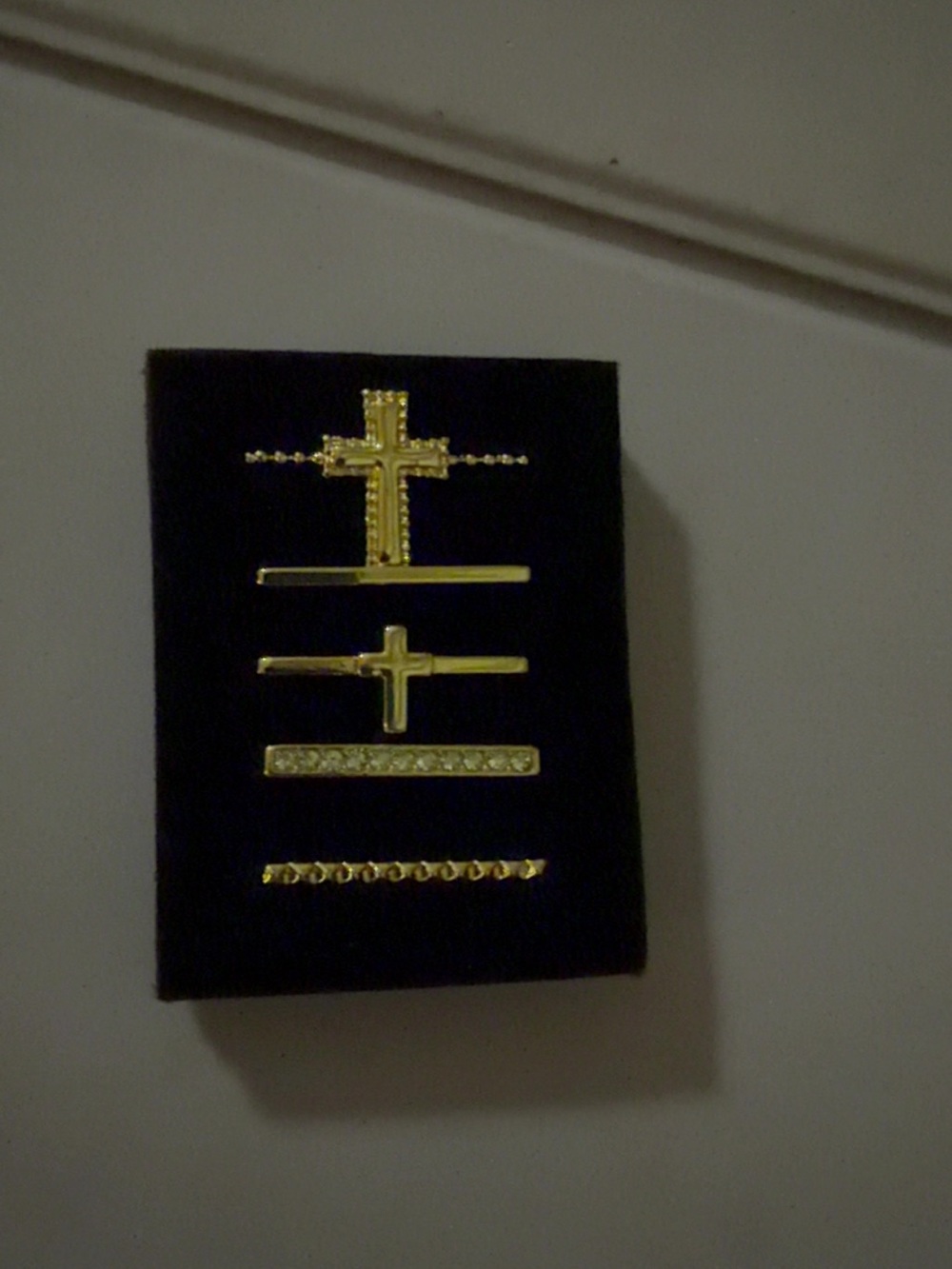 Gold Cross Apple Watch charms